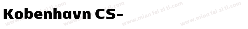 Kobenhavn CS字体转换